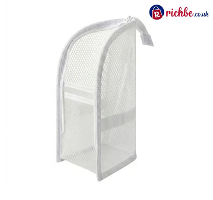 Self-Standing Toiletry & Cosmetic Storage Bag - White