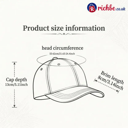 🦈 Shark Bite Baseball Cap | Embroidered Shark • Bite-Shaped Frayed Brim - All Collections