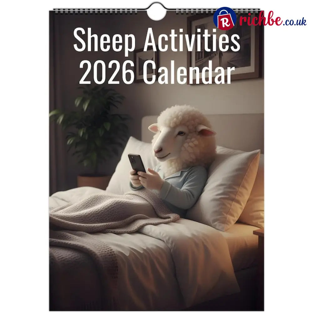 Sheep Calendar 2026 - Daily Activities