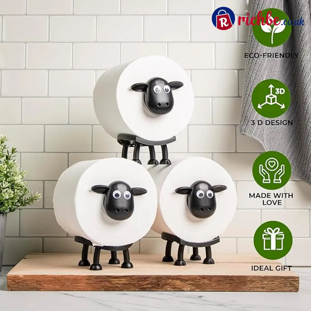 🎁 Sheep Toilet Roll Holder