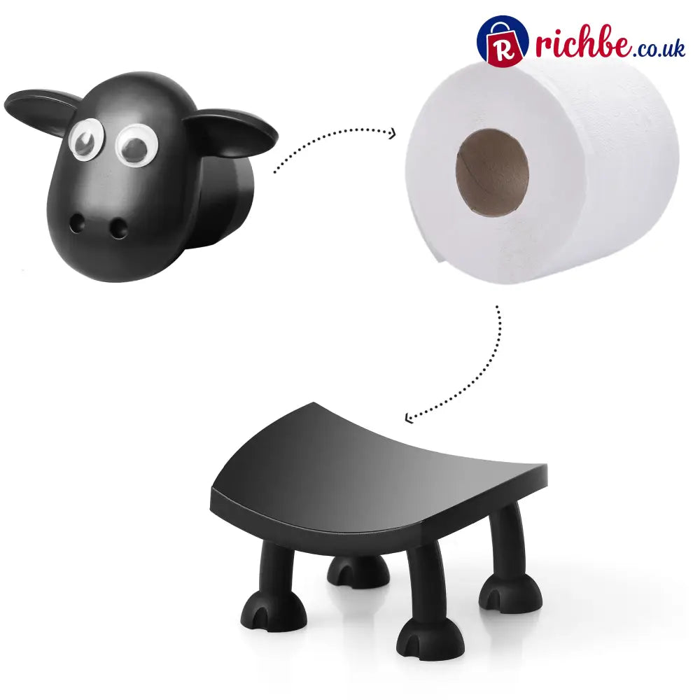 🎁 Sheep Toilet Roll Holder