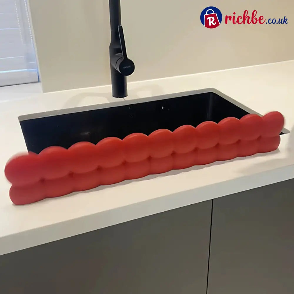 Silicone Sink Splash Guard with Suction Cups🫧🧽 - Houseware & Kitchen