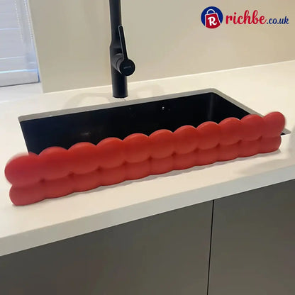 Silicone Sink Splash Guard with Suction Cups🫧🧽 - Houseware & Kitchen