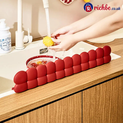 Silicone Sink Splash Guard with Suction Cups🫧🧽 - Houseware & Kitchen