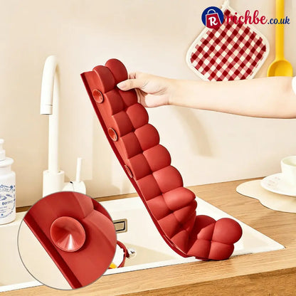 Silicone Sink Splash Guard with Suction Cups🫧🧽 - Houseware & Kitchen