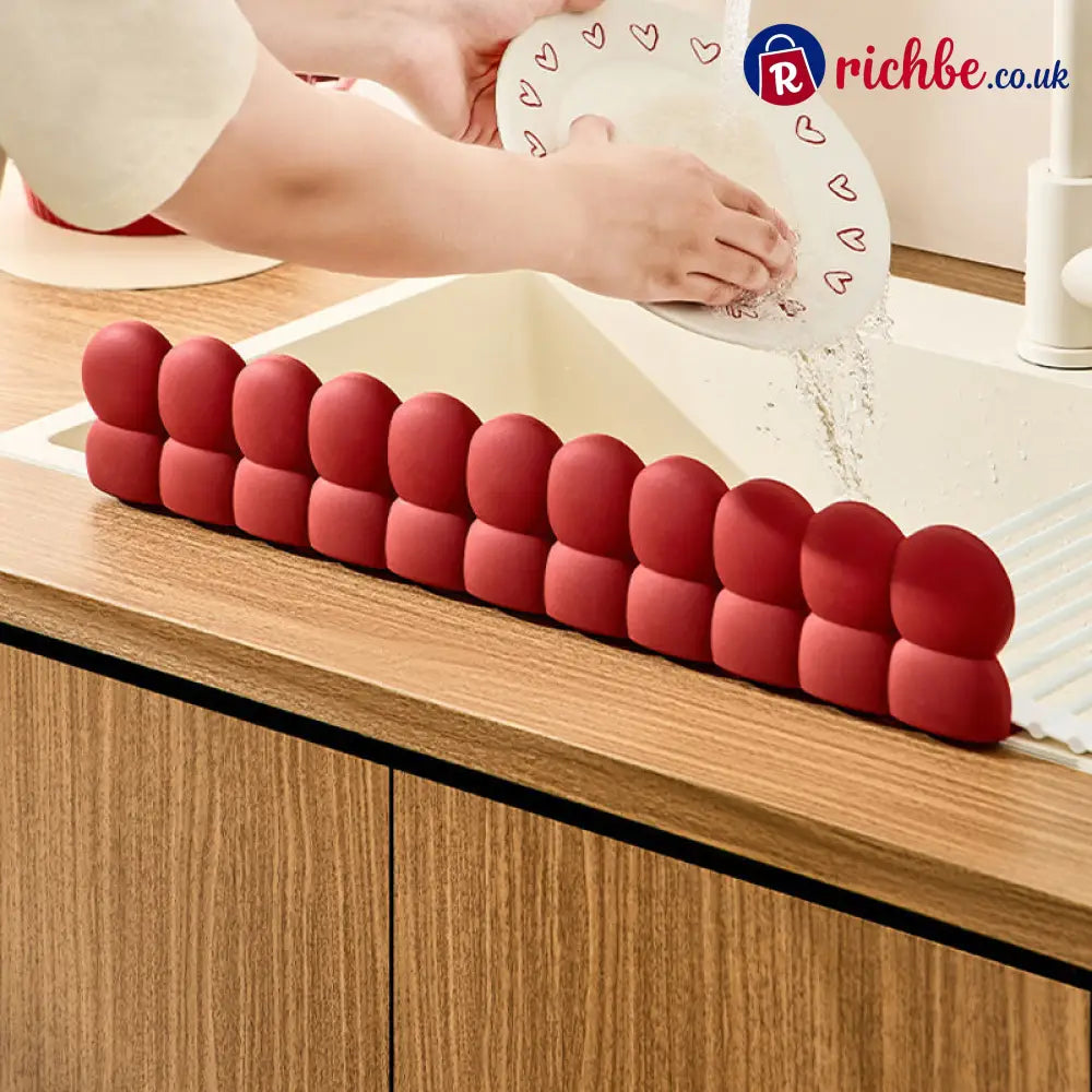 Silicone Sink Splash Guard with Suction Cups🫧🧽 - Houseware & Kitchen