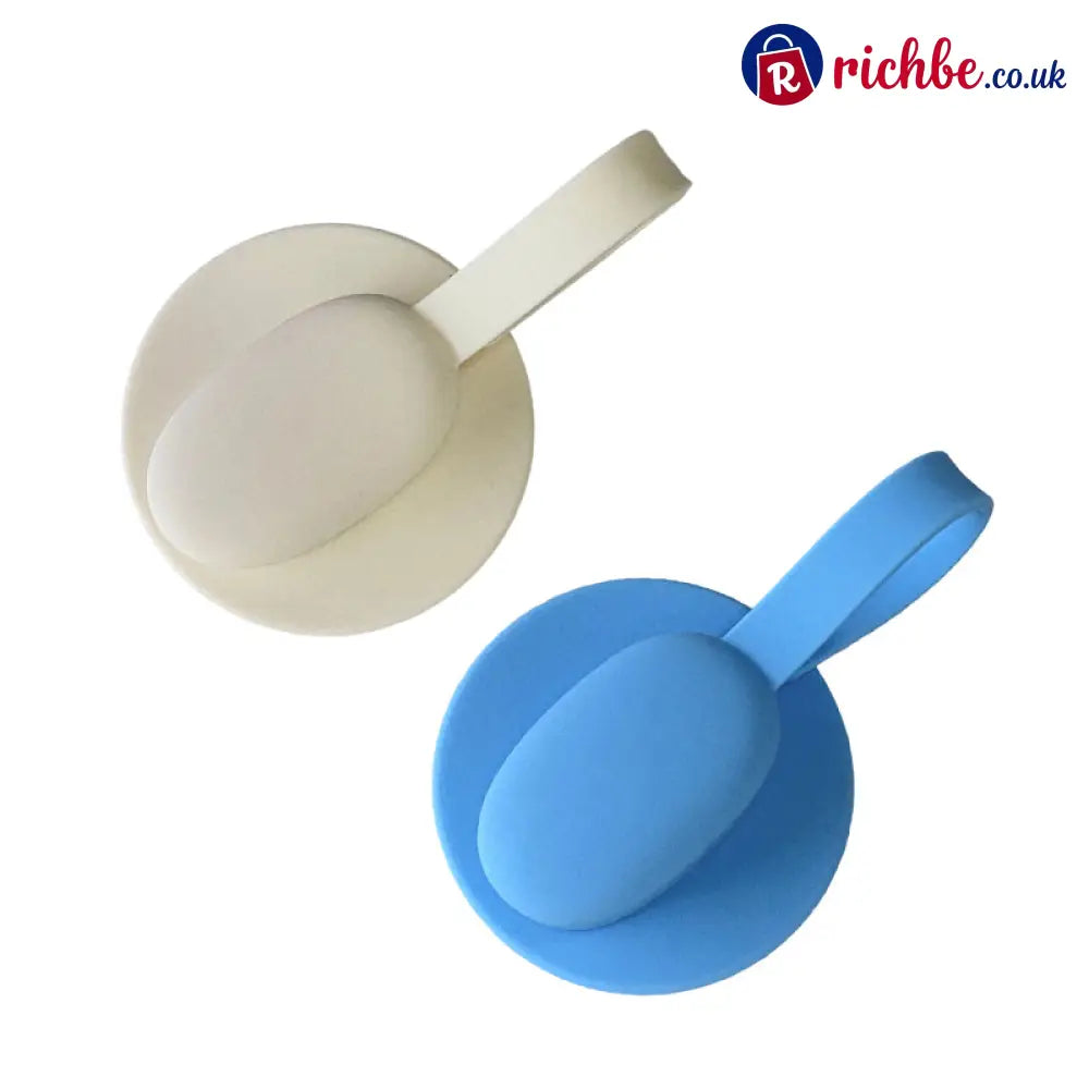 Silicone Soda Can Lid Cover - Blue + White - Hot Sale