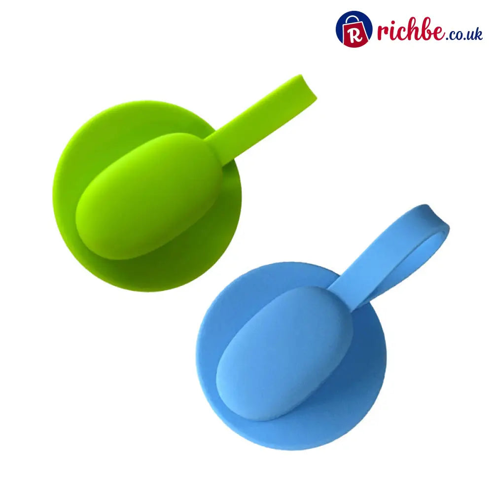 Silicone Soda Can Lid Cover - Green + Blue - Hot Sale