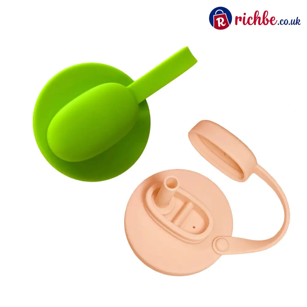 Silicone Soda Can Lid Cover - Orange + Green - Hot Sale