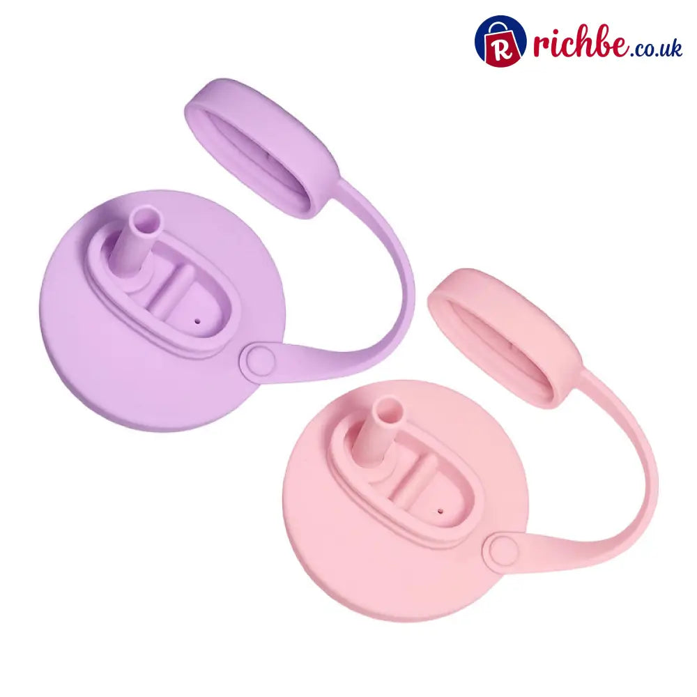 Silicone Soda Can Lid Cover - Pink + Purple - Hot Sale