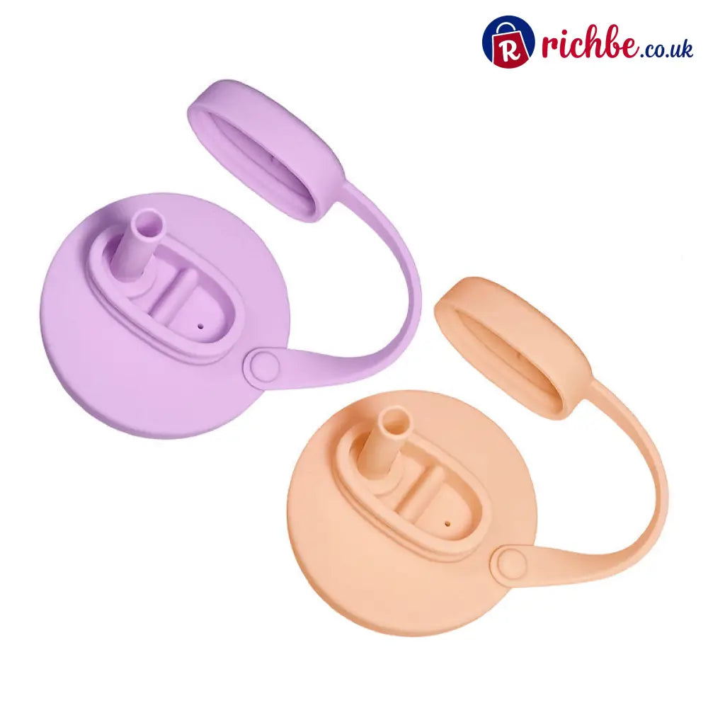 Silicone Soda Can Lid Cover - Purple + Orange - Hot Sale