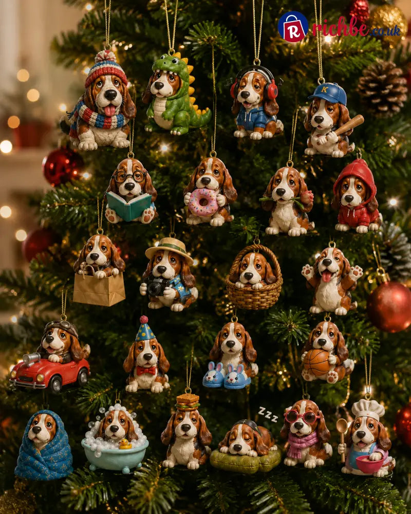 ✨Silly Basset Hound Advent Calendar 2026 - 24-Day Festive Countdown