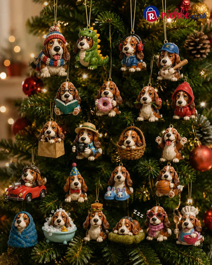 ✨Silly Basset Hound Advent Calendar 2026 - 24-Day Festive Countdown