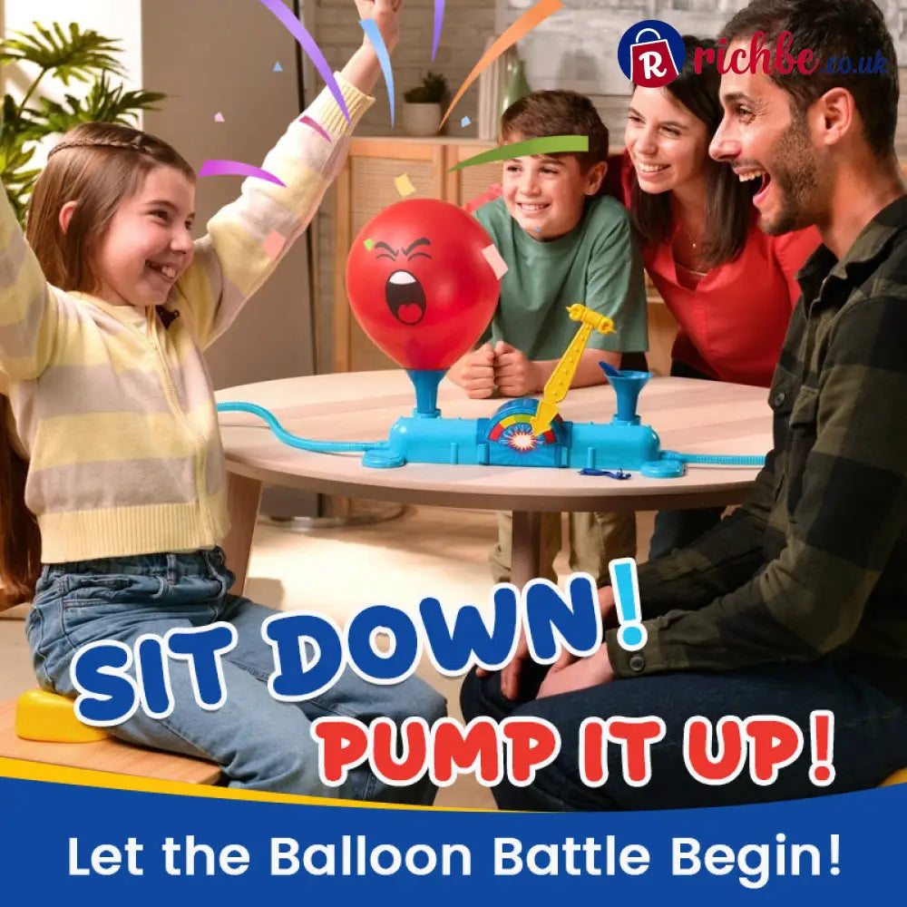 🎈 Sit‑Pump‑Pop Balloon Game｜Non‑Stop Laughter For Your Next Party