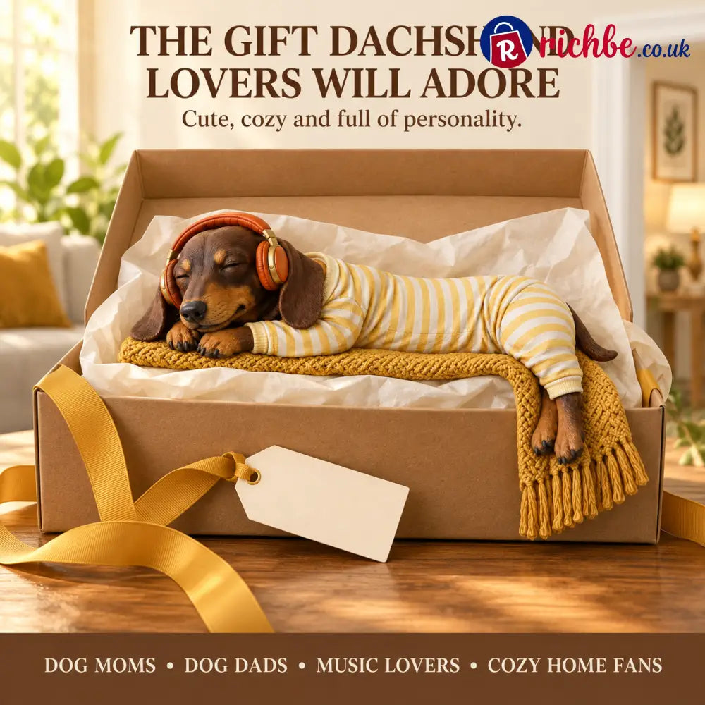 🐶Sleeping Dachshund Door Topper