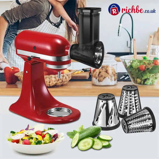 🔥Slicer Shredder Attachment for Kitchen Stand Mixer - Black / Buy 1