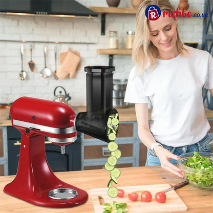 🔥Slicer Shredder Attachment for Kitchen Stand Mixer - Black / Buy 1
