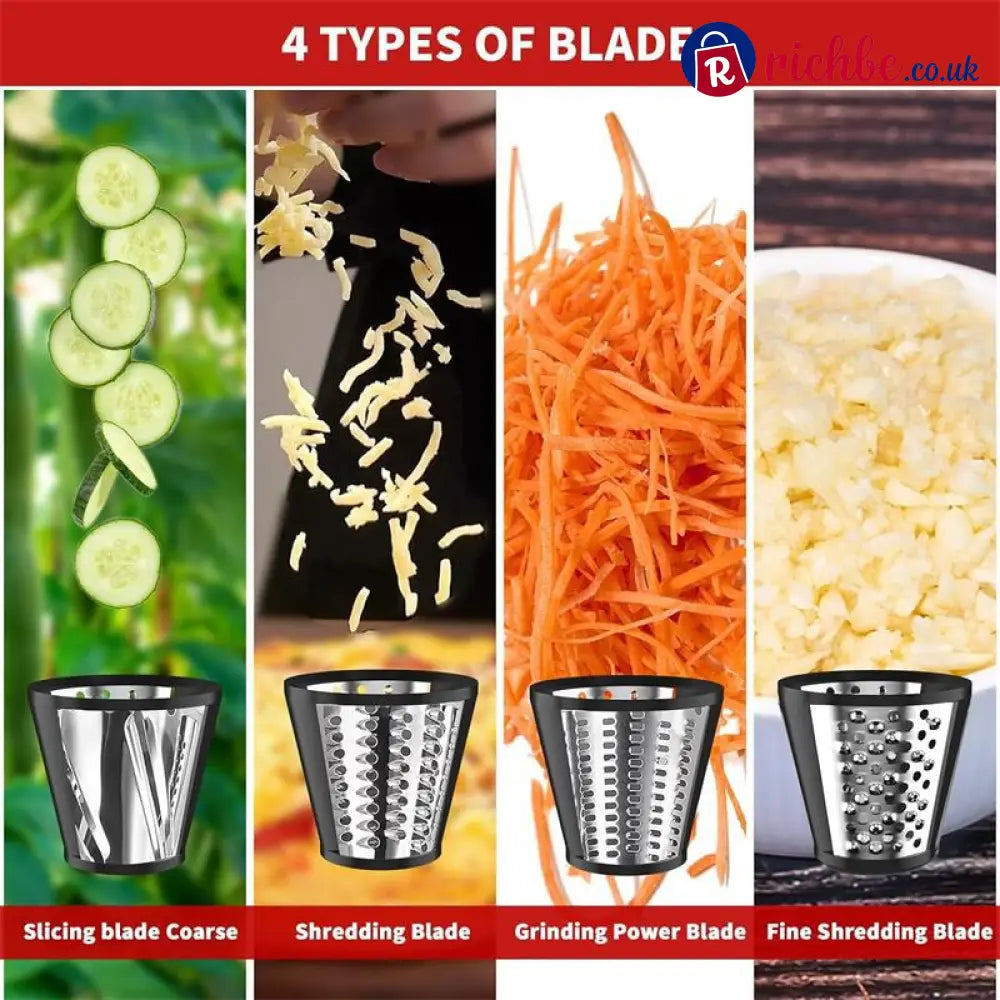 🔥Slicer Shredder Attachment for Kitchen Stand Mixer - Black / Buy 1