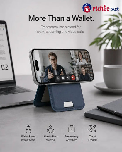🔥Smart MagSafe Wallet Made of Genuine Nappa Leathe - Clothing & Accessories