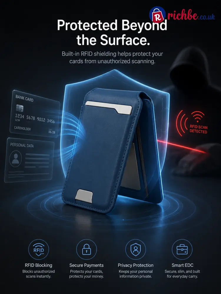 🔥Smart MagSafe Wallet Made of Genuine Nappa Leathe - Clothing & Accessories