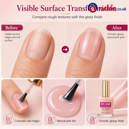 Smooth Nail Ridges Instantly! Natural Ridge Filler - Nail varnish