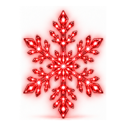 ❄️ 12-Piece LED Snowflake Wall Light Set – Remote-Controlled Christmas Winter Decor