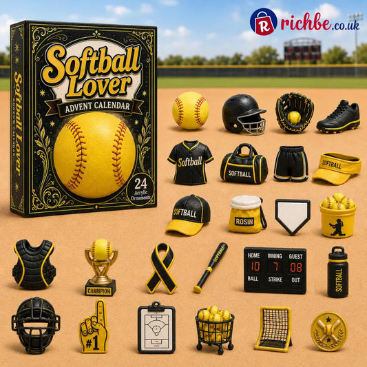 🎄Softball Lover Advent Calendar 2026 - 24-Day Festive Countdown