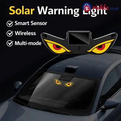 Solar Demon Eye LED Car Window Light
