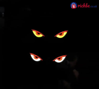 Solar Demon Eye LED Car Window Light