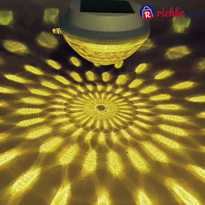 🏊 Solar Floating Pool Lights with Remote Control, RGB Colour-Changing & IP68 Waterproof - Warm Yellow - Hot products