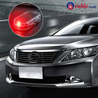 Solar Powered Car Anti-Theft Warning Light - Car Accessories