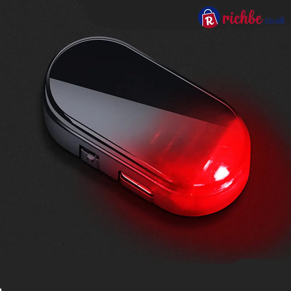 Solar Powered Car Anti-Theft Warning Light - Car Accessories