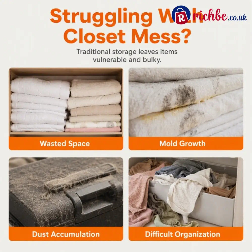 📦Space-Saving Vacuum Storage Bags👕 - Houseware & Kitchen