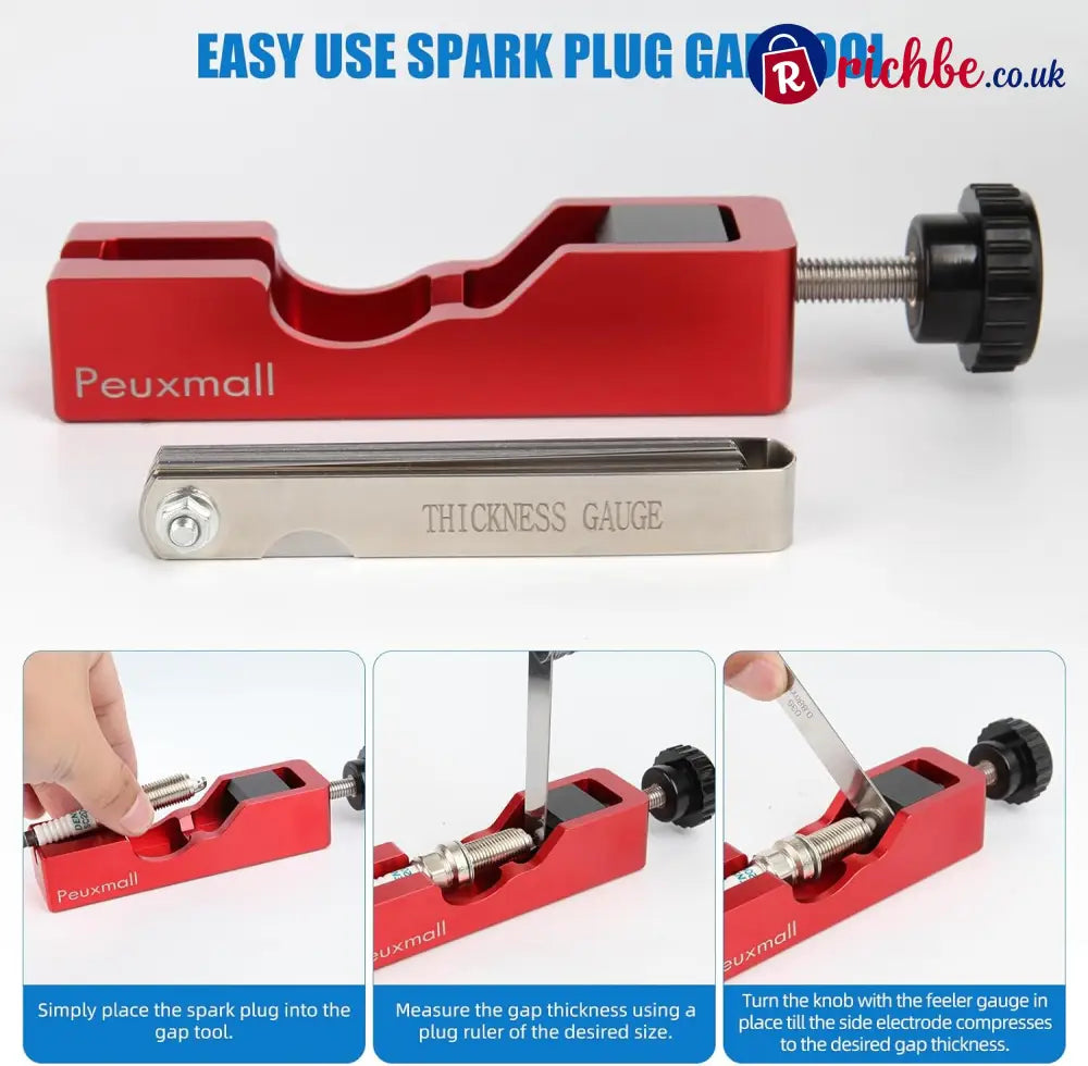🛠️Spark Plug Gap Tool with Feeler Gauge