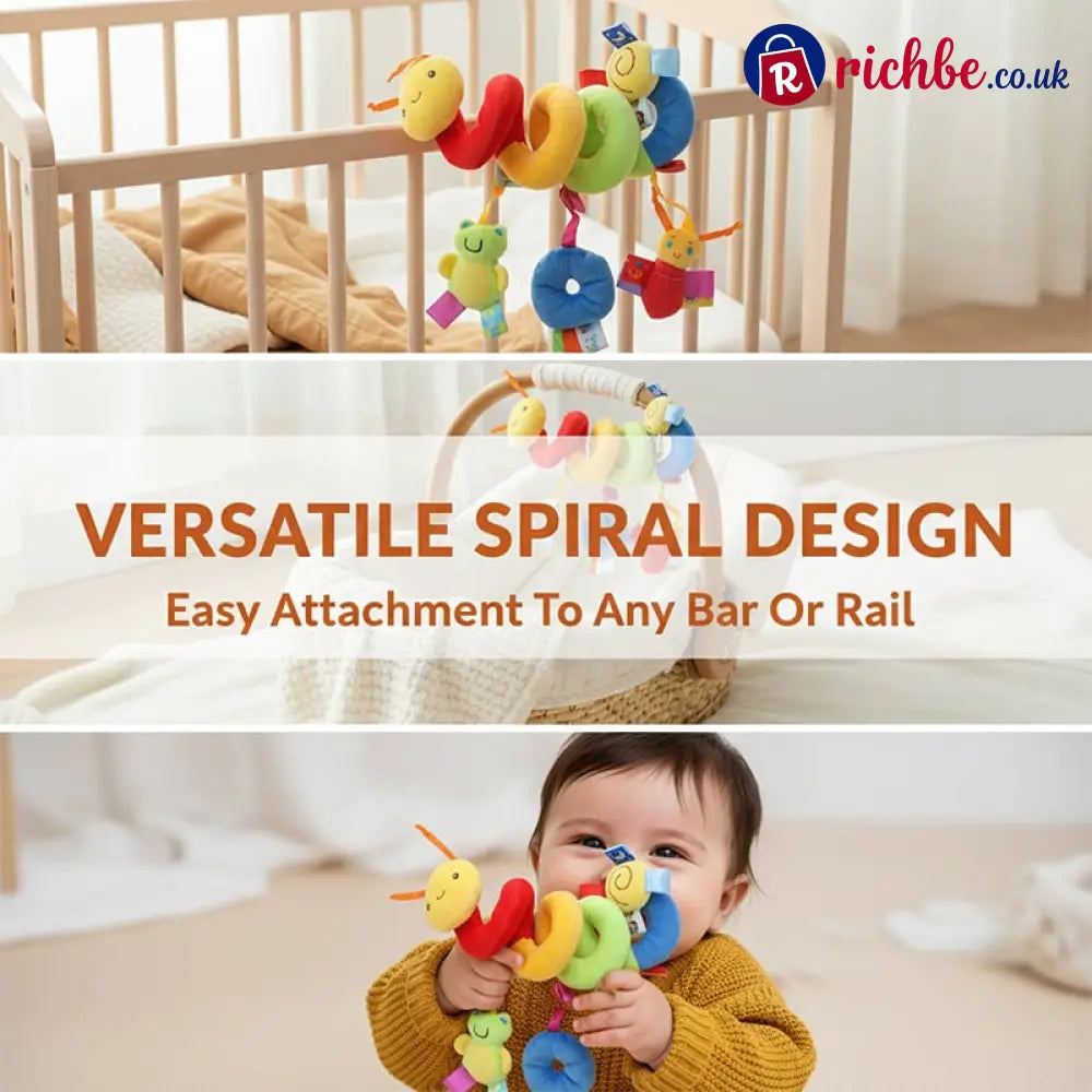 Spiral Car Seat & Stroller Toys😊