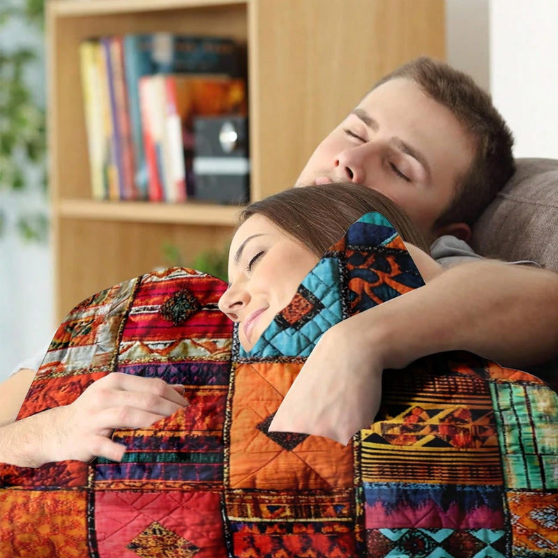 🥰2026 HOT SALE-48% OFF!!🐈Cozy 9‑Panel Sleeping Cats Blanket – Ultra‑Soft Flannel, Reversible Design, Perfect for Sofa, Bed & Travel 🌙✨