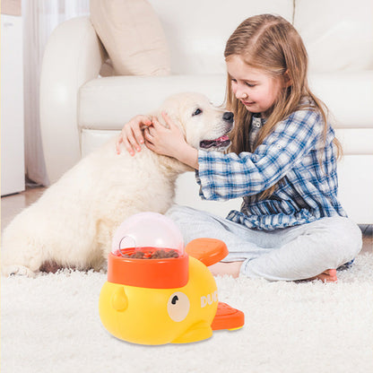 2-in-1 Interactive Dog Puzzle Toy & Feeder