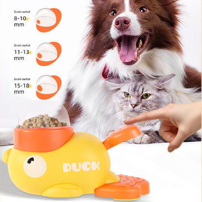 2-in-1 Interactive Dog Puzzle Toy & Feeder