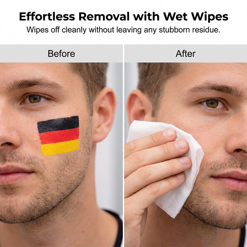 ⚽National Flag Face Paint Stick for Sports Fans