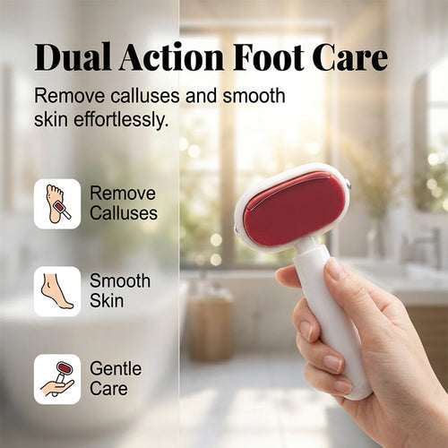✨📢LAST DAY SALE: Only ￡6.99!!!🔥Double-Sided Foot Scraper for Callus Removal