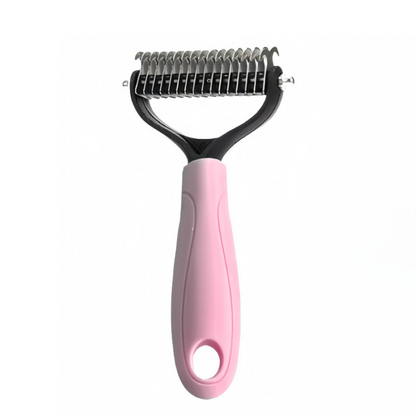 ⏰LAST DAY SALE: Only £7.99🔥Dual-Sided Pet Grooming Comb for Dogs & Cats
