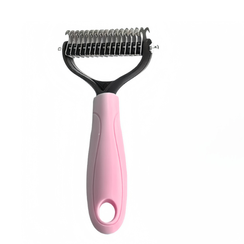 ⏰LAST DAY SALE: Only £7.99🔥Dual-Sided Pet Grooming Comb for Dogs & Cats