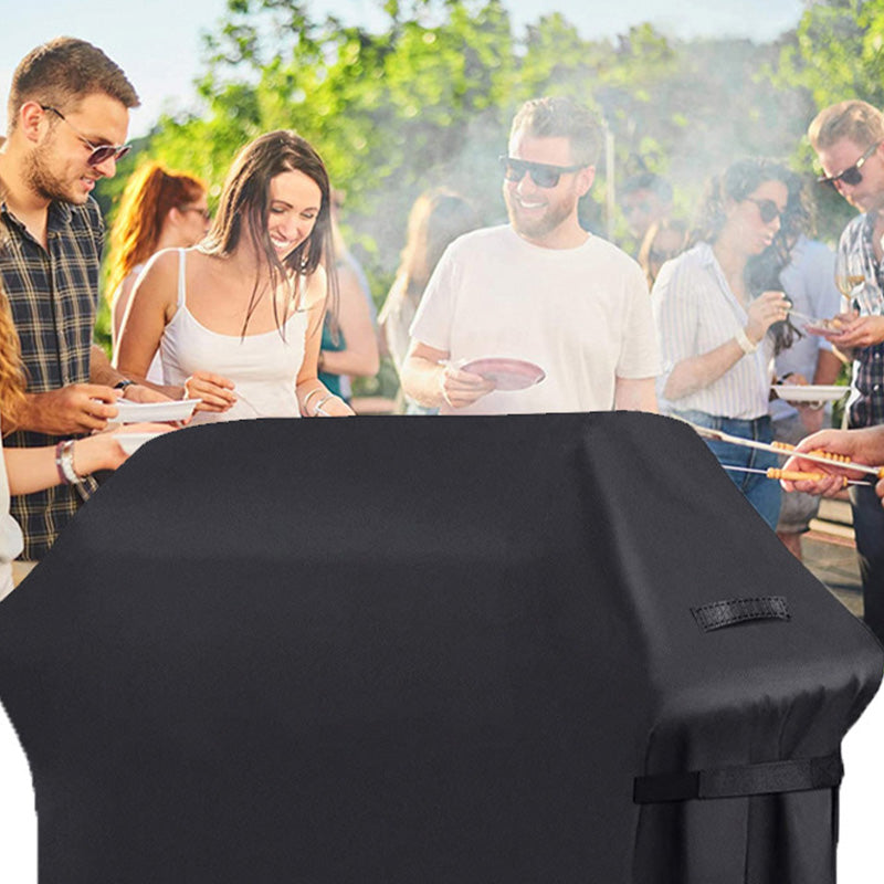 🍖 Heavy-Duty Waterproof BBQ Grill Cover – UV-Resistant, Weatherproof & Perfect for Protecting Your Grill Year-Round 🛡️