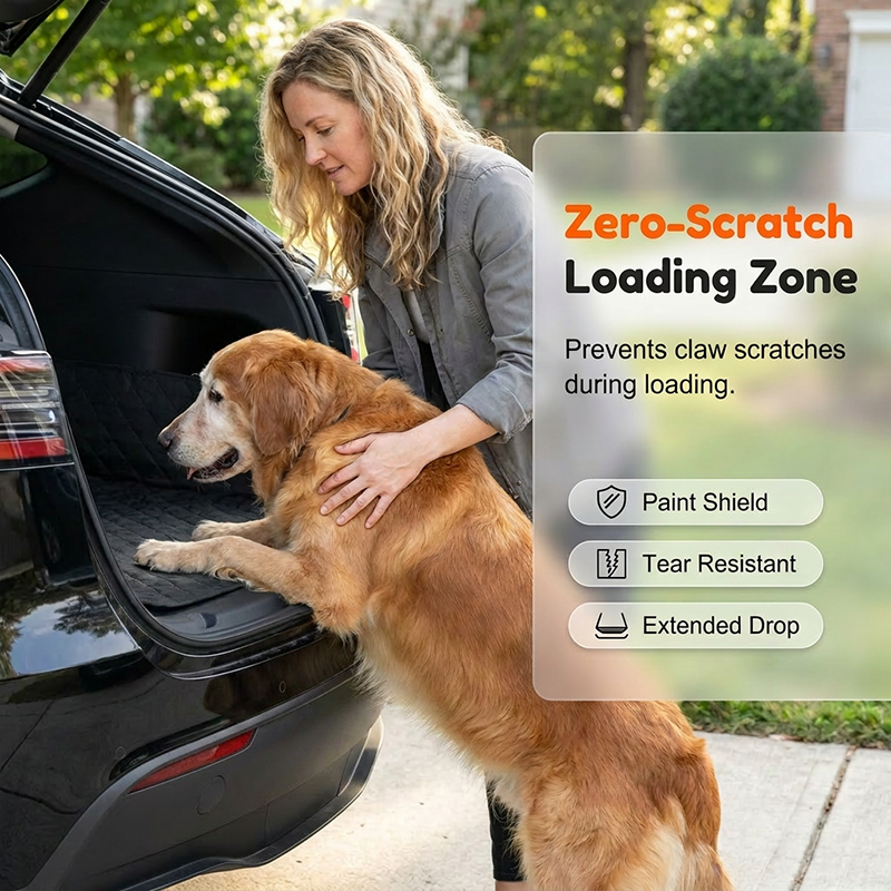 🚗  Car Boot Liner Waterproof Pet Travel Mat – Non-slip & easy to clean 🐕