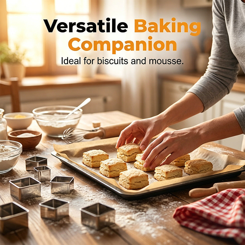 Professional 5-Piece Pastry Cutter Set 🍰