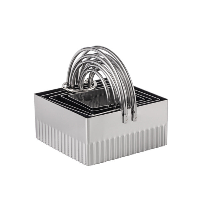 Professional 5-Piece Pastry Cutter Set 🍰