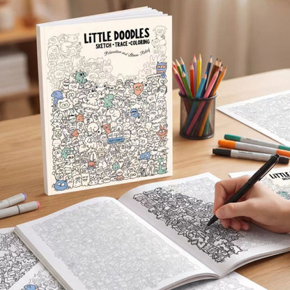 Creative Doodle Art Coloring Book 🖌️📖