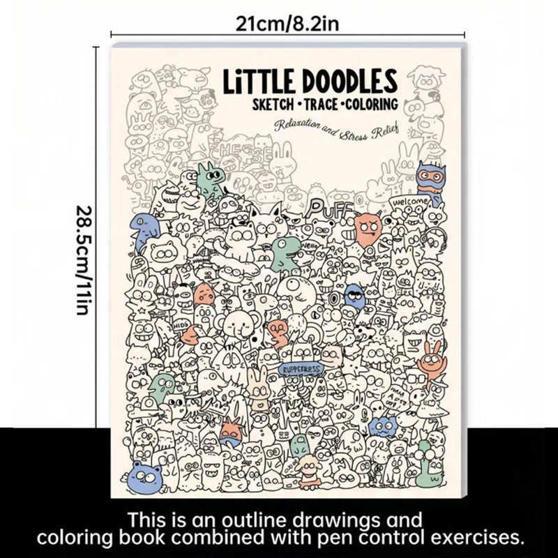 Creative Doodle Art Coloring Book 🖌️📖