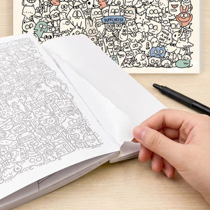 Creative Doodle Art Coloring Book 🖌️📖