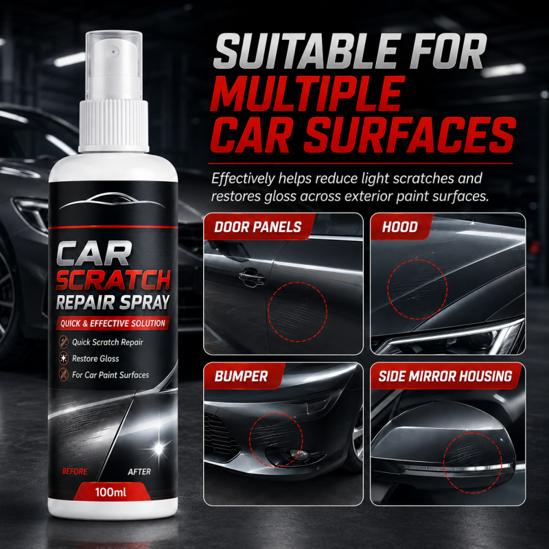 🥳2026 HOT SALE🥳💞50K+ SOLD!🚗✨ 50% OFF! 100ml Universal Car Scratch Repair Spray – Erases light scratches, swirl marks & scuffs fast. No body shop needed – restore your car’s gloss in minutes! 🛡️💨